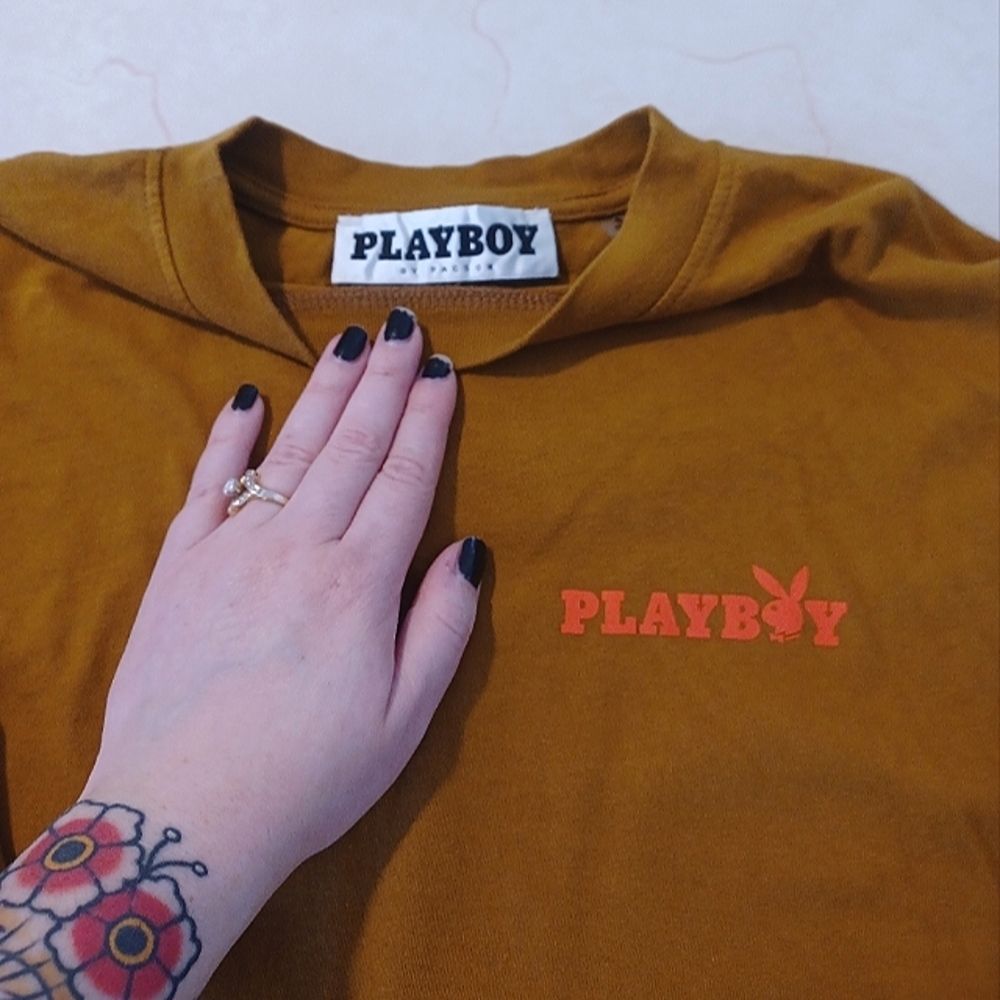 PacSun Playboy Longsleeve Tee - Picture 4 of 7
